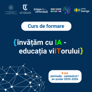 Curs de formare privind Inteligența Artificială în educație